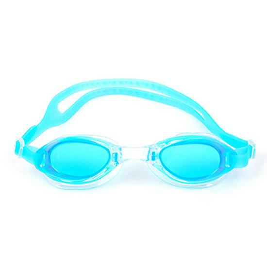 High-Definition Anti-Fog Electroplated Swimming Goggles with Silicone Straps
