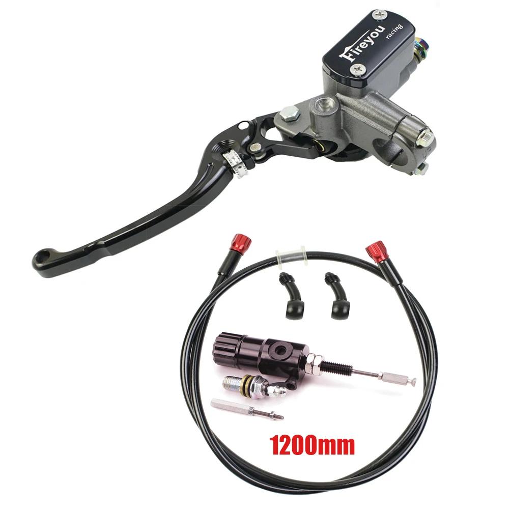 

7/8 22 мм мотоциклетный ЧПУ гидравлический комплект сцепления рычаг главный цилиндр 125 ~ 250 куб. см для HONDA YAMAHA DUCATI Aprilia Dirt Bike мопед