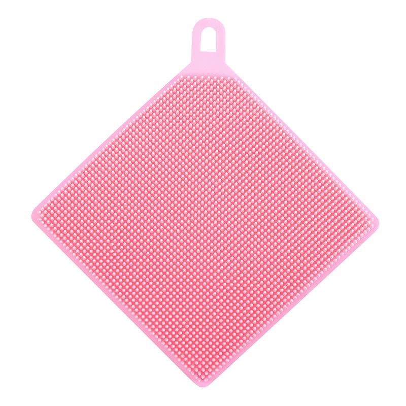 Silicone Dishwashing Brush for Cleaning, Thickened Dishwashing Cloth for Cleaning and Stain Removal, and Kitchen Cloth for Wiping