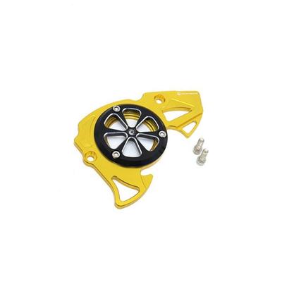 Aluminiumlegierung Vorderradritzel Schutzabdeckung Staubdicht Motorrad Getriebeabdeckung Für 15 3 4 R15M MT15 XSR155