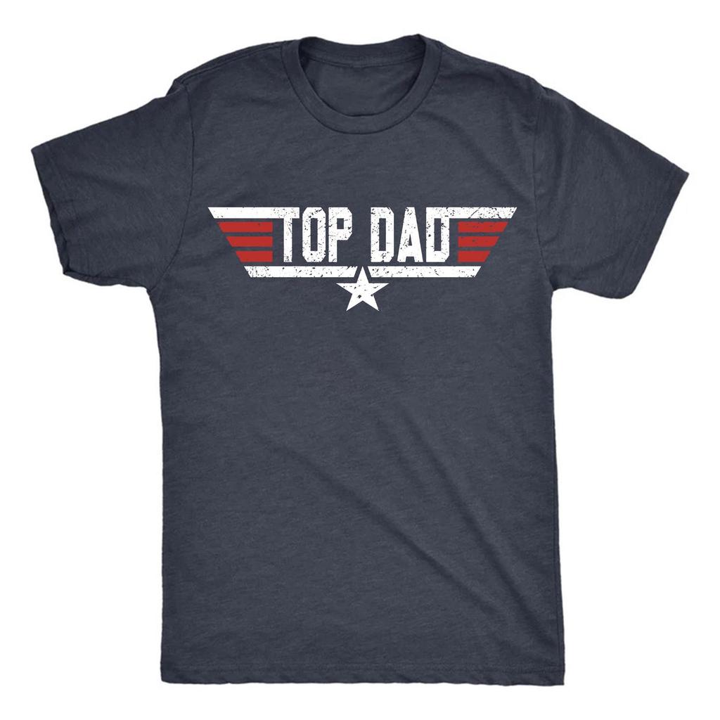 Top Dad T-Shirt, Funny Movie Graphic Tee, Christmas Gift from Daughter, Dad Gift, Maverick Gift, Gift from Son, Aviation Shirt, Pilot Shirt