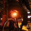 Cykellampa Bakljus Fjärrkontroll Vattentät Robust Mountainbike Bakljus Blinkers Varningslampa Uppladdningsbar Lampa för Nattcykling