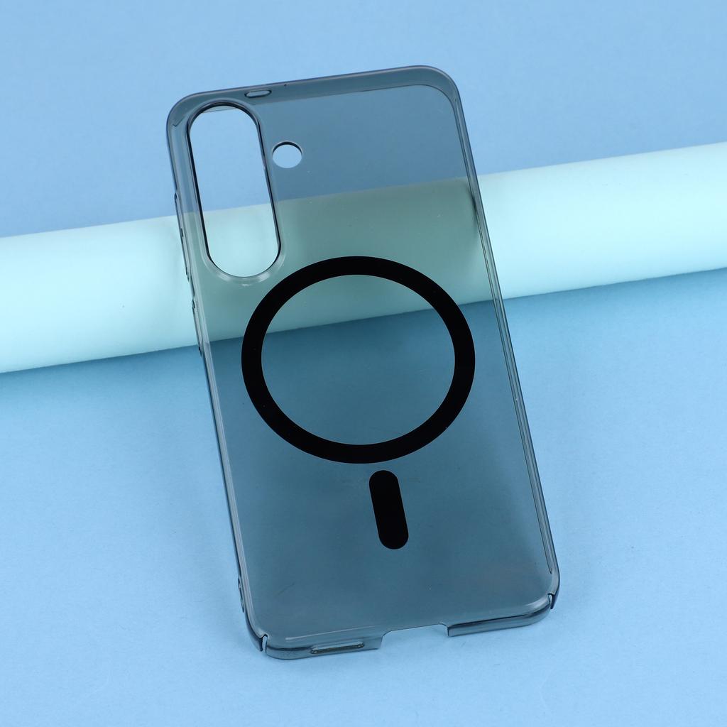 For Samsung Galaxy A56 5G Crystal Clear Case Compatible with MagSafe Hard PC Phone Cover