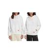 Adidas Originals Trefoil V-Day Cotton Hoodie Pullover Men Tops White HJ9601