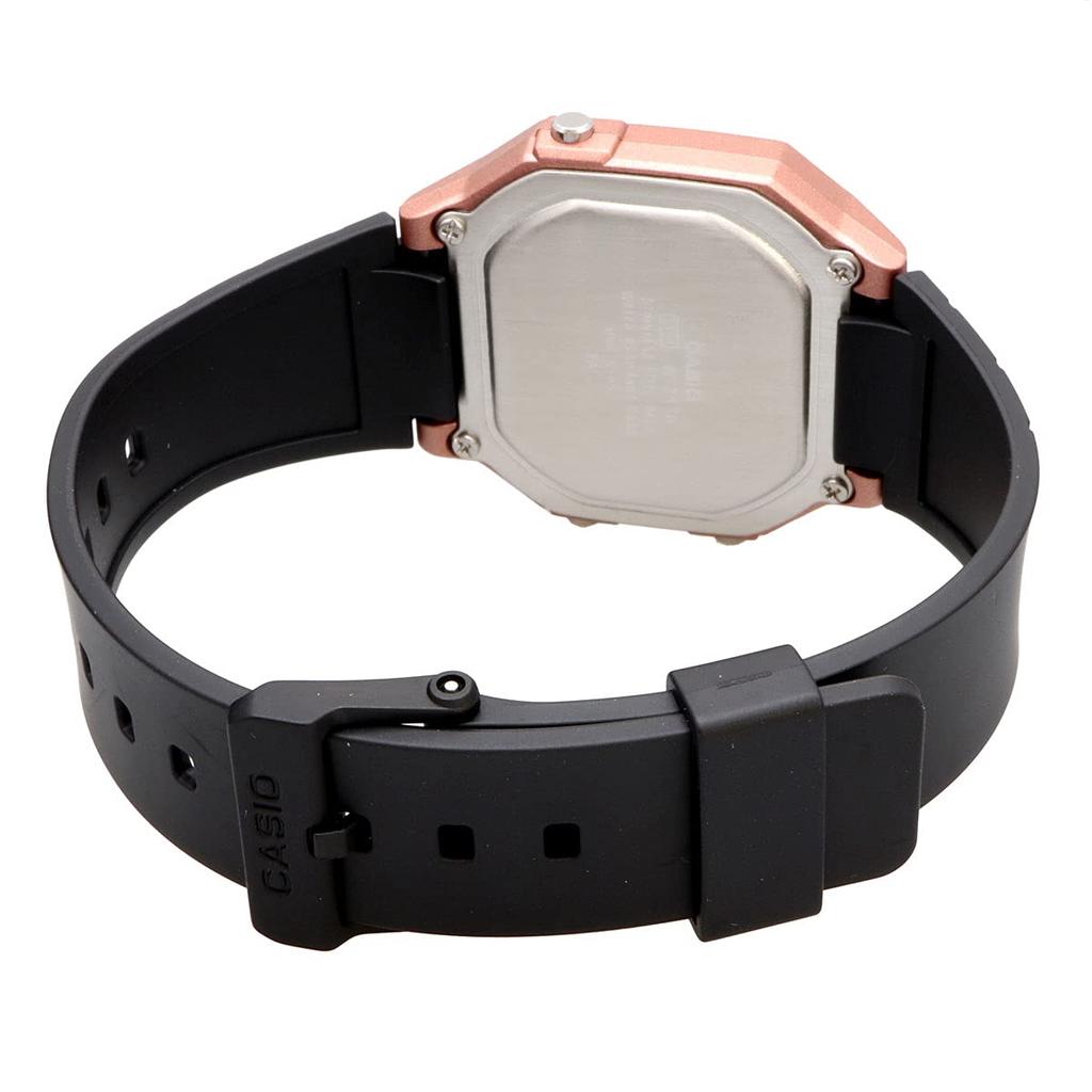 Casio Standard W-217HM-5A Watch Cheap Casio Digital Date Brown Black