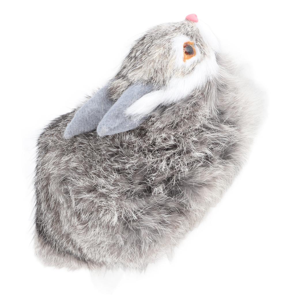 Realistic Plush Bunny High Simulation Rabbit Hair Sturdy Sturdy Soft Comfortable Widely Used Bunny