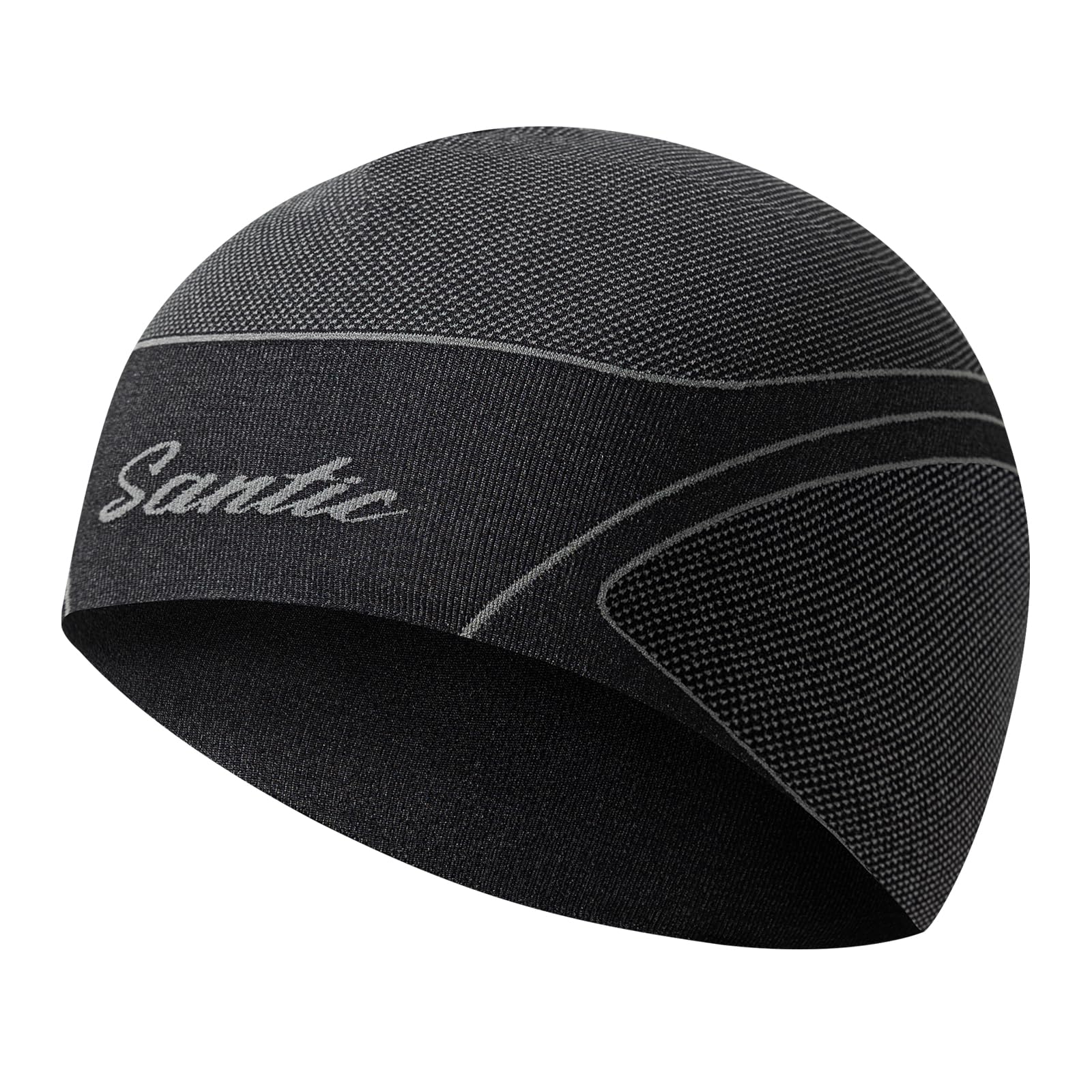 

Santic Cycling Inner Cold Weather Protection for Road with for and Black Men s Cap, Fleece-Lined Cap, Helmets, Bike, Fall/Winter, Powerful, Earmuffs, чёрный