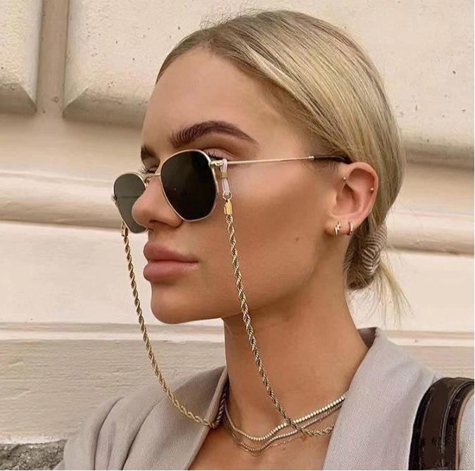 

JMXD- [Stable and Does Not Fall Off] Simple Mirror Chain Glasses Rope,Anti-take-off Sunglasses Pendant,A Must-have Lanyard for Fashionable Sunglasses