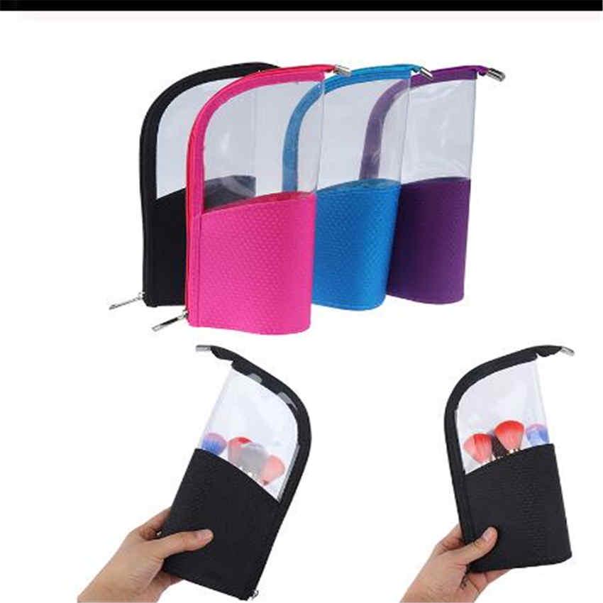 Waterproof Makeup Brush Case Dust-proof Brush Holder Women Brush Organizer Makeup Tools
