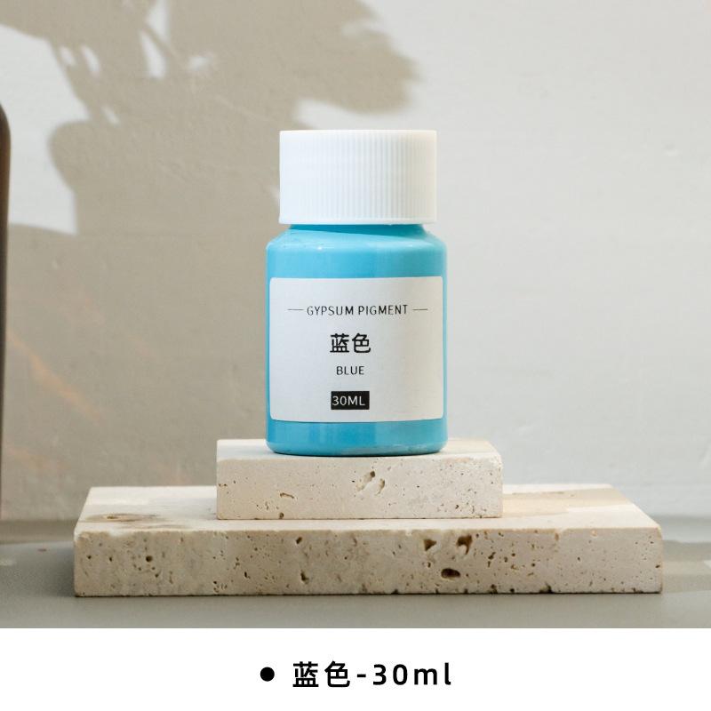 30ml Gipsfarbe Stabile Farbe Nicht leicht verblassend für DIY Handwerksproduktion Duftstein Wanddekoration