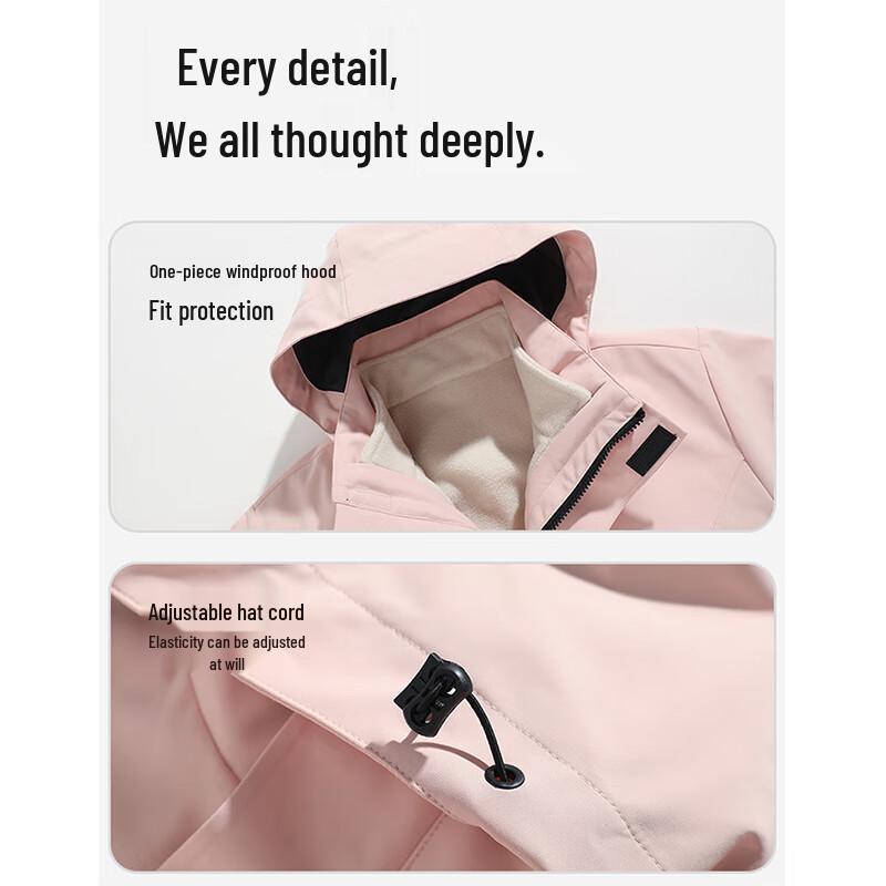 ROMON Men's Autumn/Winter 3-in-1 Outdoor Jacket