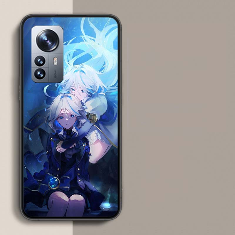 Cute Furina Genshin Impact Phone Case For Redmi Note 15 Pro 5G 14 13 12 Pro Plus 11 11T 11E 11S 10 Pro 10S 9 9S Cover Cell Clear
