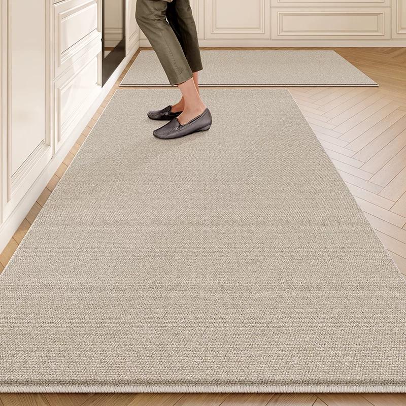 Kitchen floor mat, waterproof, anti slip, oil resistant, erasable, non washable, dirt resistant, specialized for household use, floor mat, carpet
