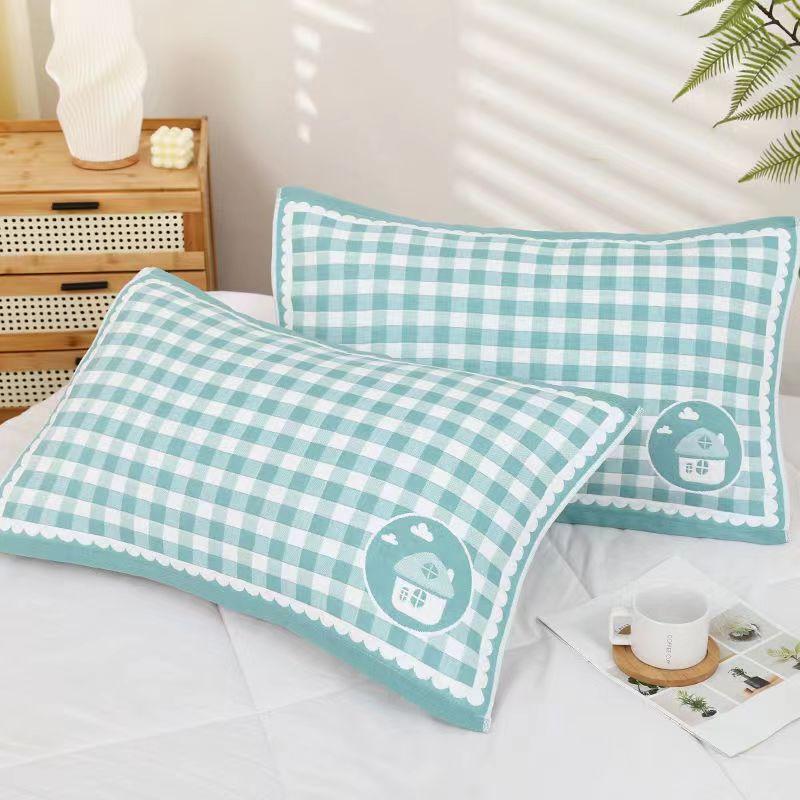 

Подушка Полотенце Хлопок Парная упаковка Трехслойная марля Подушка для взрослых Полотенце для взрослых и детей