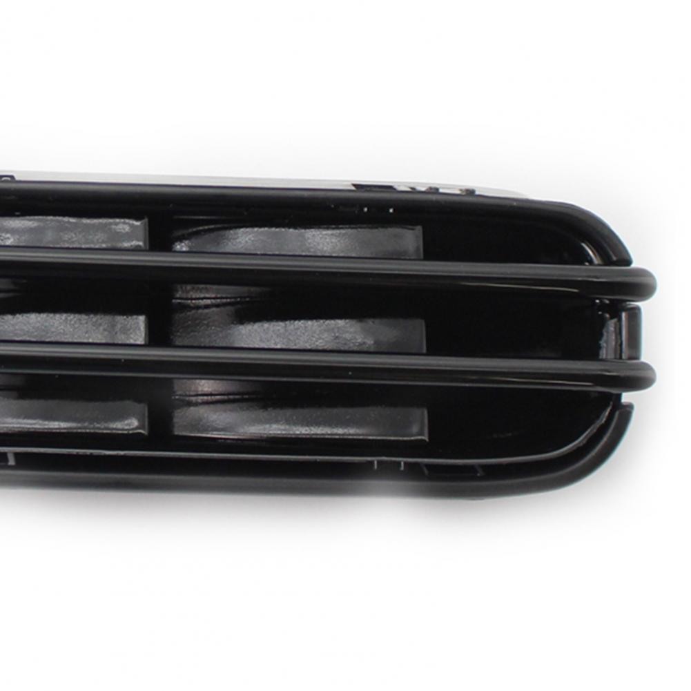 2Pcs Side Fender Air Flow Vent Grill Gloss Black Side Fender Vent Grill Modified Parts for BMW 5 Series M5 E39 E60 E61 1991-2010