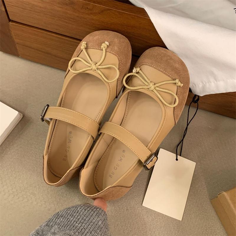 

Fashion IPPEUM Mary Janes Shoes Women Ballet Flats Round Toe Velvet Ballerinas Zapatos Mujer 245 хаки