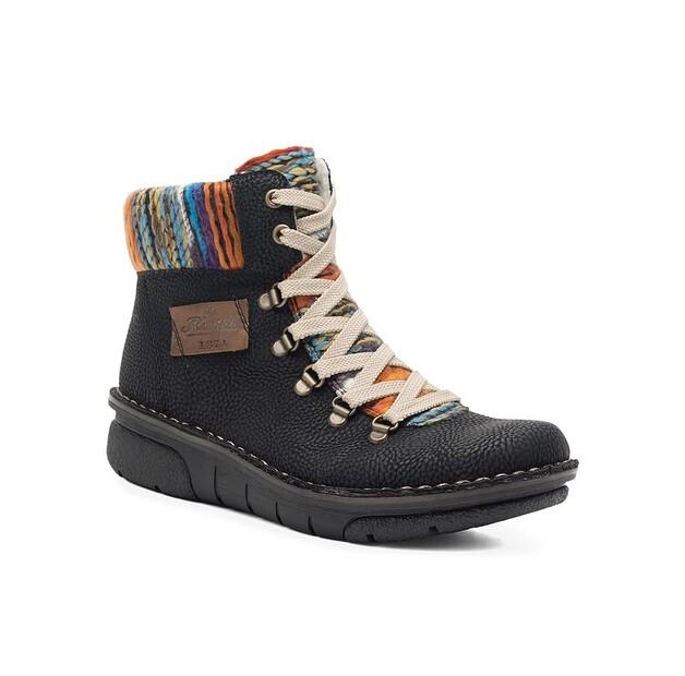 Ботильоны Rieker 73343-00, черные