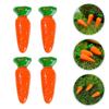 SUPVOX Artificial Carrots, Set of 12, Resin Miniature Carrot Decorations, Desktop Decorations for Easter, Home Decor and Gifts