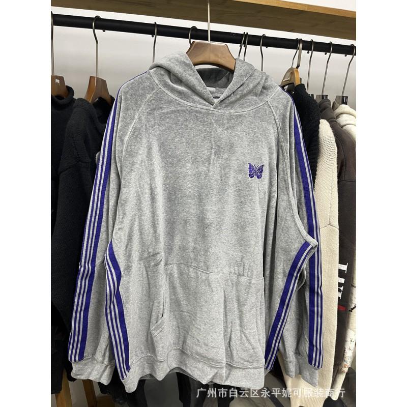 Mens Retro Velvet Track Jacket With