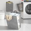 Collapsible Hanging Laundry Basket Wall Mounted Laundry Storage Basket