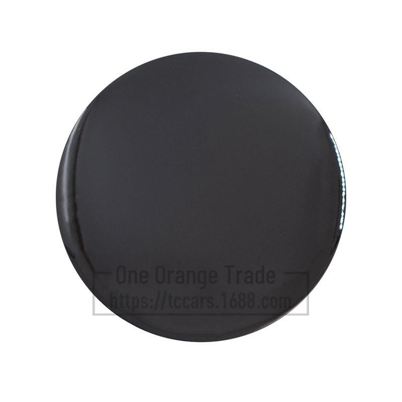 Smooth Carbon Fiber Car Wheel Stickers: 45MM, 50MM, 56MM, 65MM - Customizable for Personalized Modification