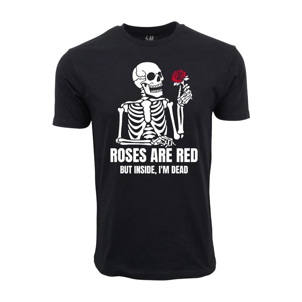 Roses Are Red Graphic T Shirt S