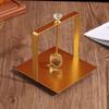 Wrought Iron Crystal Ball Tissue Holder Square Base Tissue Storage Box  Cafe Dinning Table