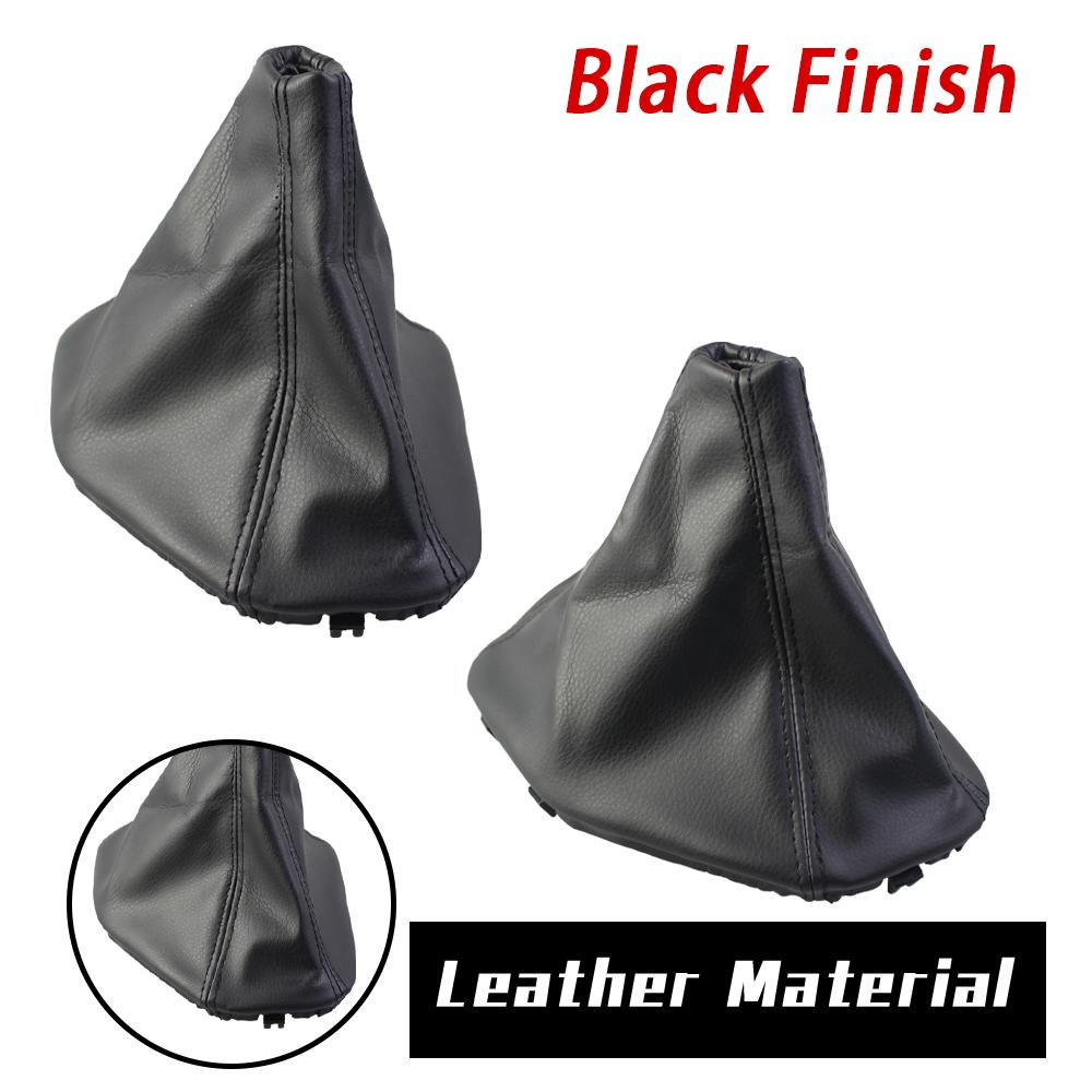 For BMW 5 Series E39 1995-2004 Gear Shift Knob Leather Dust Gear Shift Knob Leather Dustproof Shifter Boot Cover