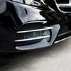 Chrome Front Bumper Grill Cover Fog Light Trims For 2016- Mercedes GLC