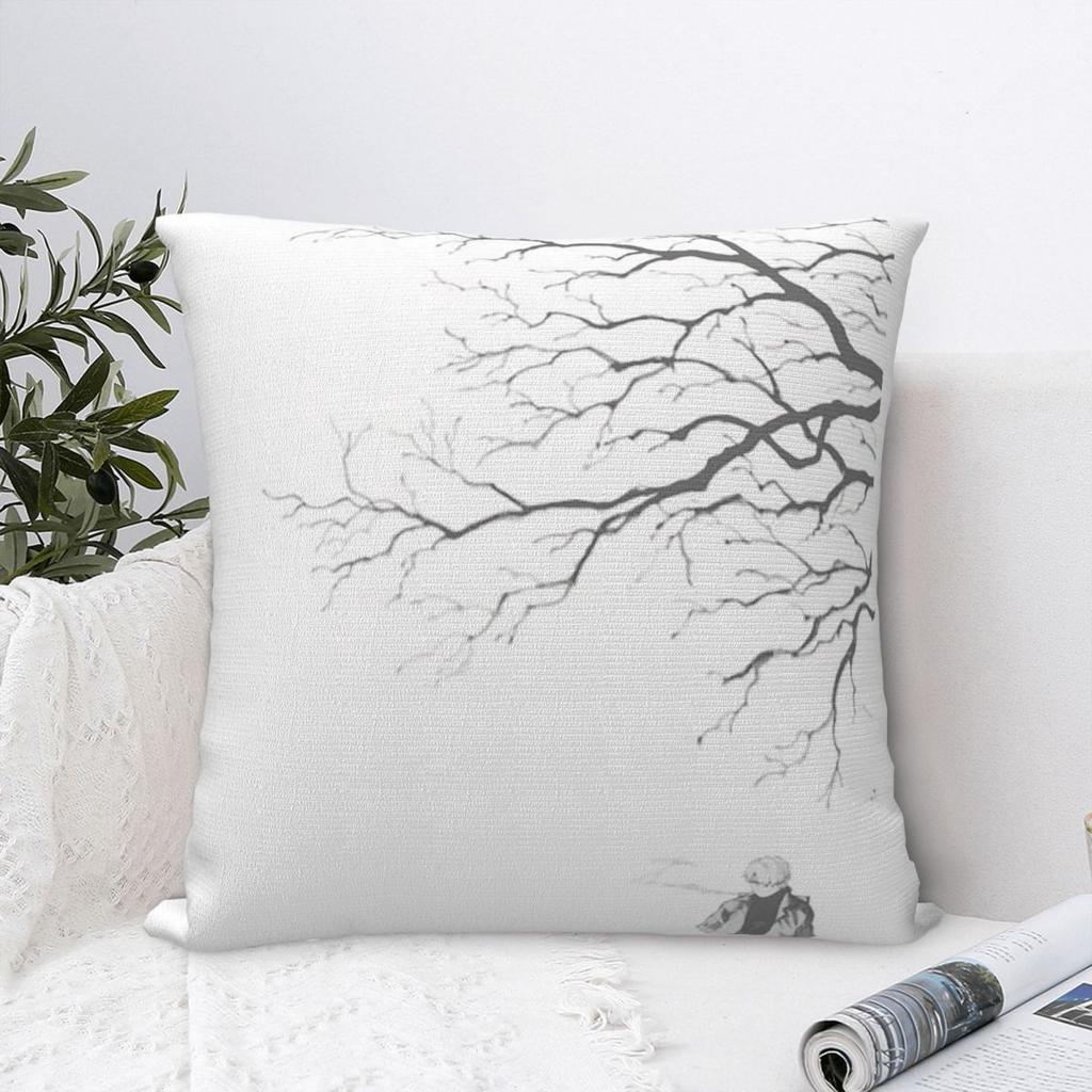 Mushishi Pillowcase Polyester Cushion Comfort Throw Pillow Sofa Decorative Cushions Used for Home Bedroom Living Room