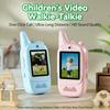2pcs Kids Video Walkie Talkies, Rechargeable Video Intercom,Two Way Radios Toys for Boys Girls