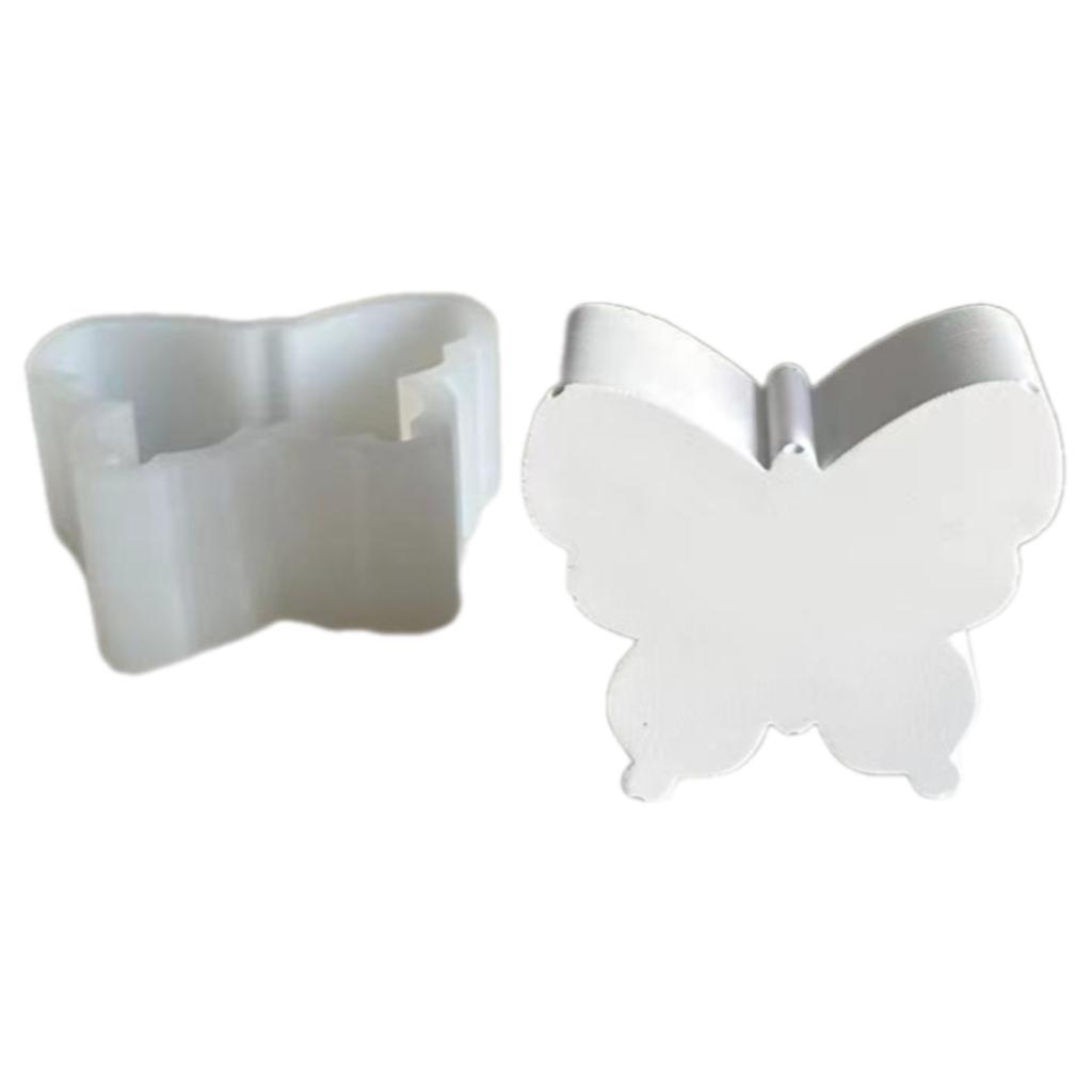 Silicone Soap Molds Candle Mould Butterfly Silicone Crafts Moulds Deer Figurine Mold Suitable for Figurine Ornament