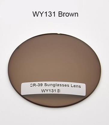 

1.56 1.61 1.67 Prescription-ready Tinted Glass Lens Myopia reading Sunglasseses Glass Lens Resin Gradient Brown Grey Glasses 0-800 diopters 1.56
