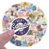 60 School Supplies Graffiti Stickers DIY Backpack Guitar Suitcase Computer Waterproof Stickers