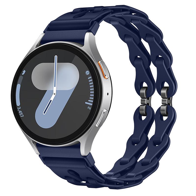 Fashion Hollow Silicone Strap for Samsung Watch7 & Huawei GT3 Pro
