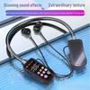 Bluetooth Neckband In-ear Headset with Microphone, Live Broadcast, Ear Feedback, Zero Latency, Game-Compatible, Card Slot - Model 099