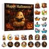 1 Set Halloween Ghost Countdown Calendar 24 Days Spooky Reading Bubble Bath Ghost Ornament Advent Calendar Holiday Bookworms Gift