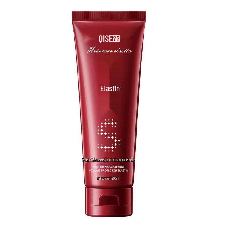 Qiser Curl Enhancer Cream: Soothing Moisturizer for Permed or Dyed Frizzy Hair 200ml