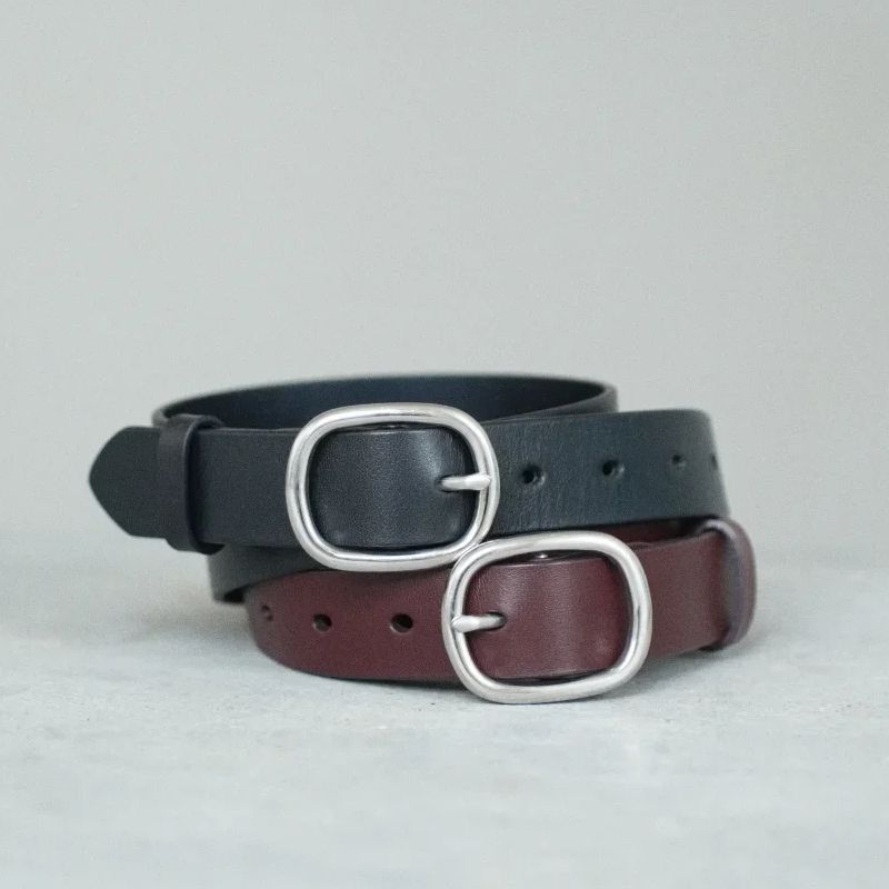 Trendy Women's Belt Sliver Metal Buckle Belt Jeans Belt Retro Gold Buckle Girdle Genuine Leather Belt Fashion Decoration Belts
