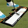 Golf Istasyonu Kurulu Düzeltici Duruş Katlanabilir Golf Salıncak Vuruş Eğitmen Uygulama Mat Golf Lover için Eğitim Yardımı