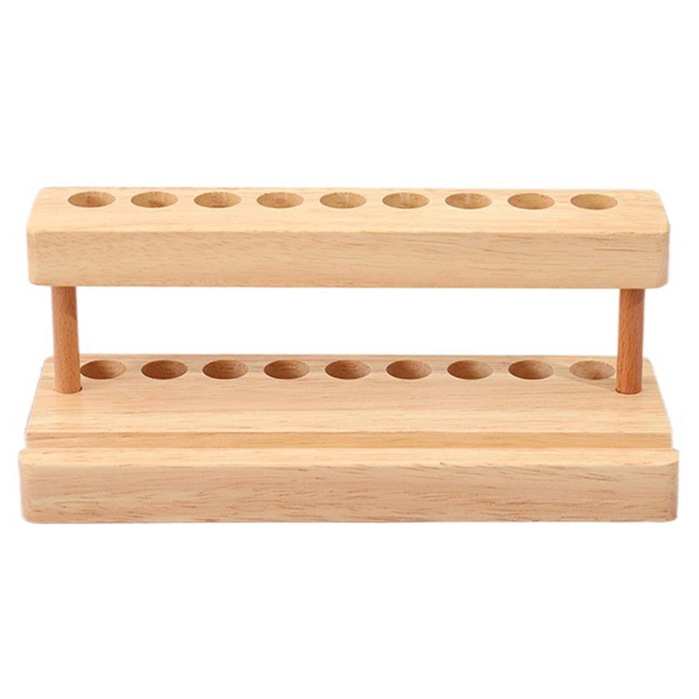 Multifunction Walnut Pens Holder 9/15 Slots Toothbrush Holder  Desktop Ornaments