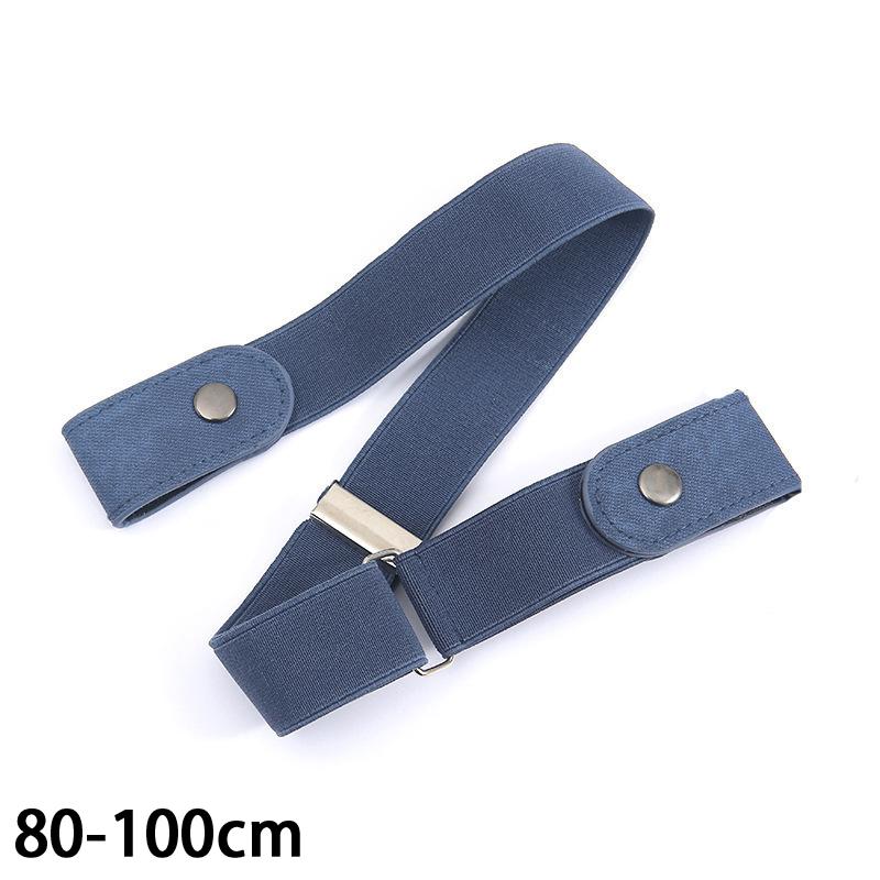 Adjustable Stretch Elastic Waist Band Invisible Belt Buckle-Free Belts For Women Men Jeans Pants Dress No Buckle Easy To Wear