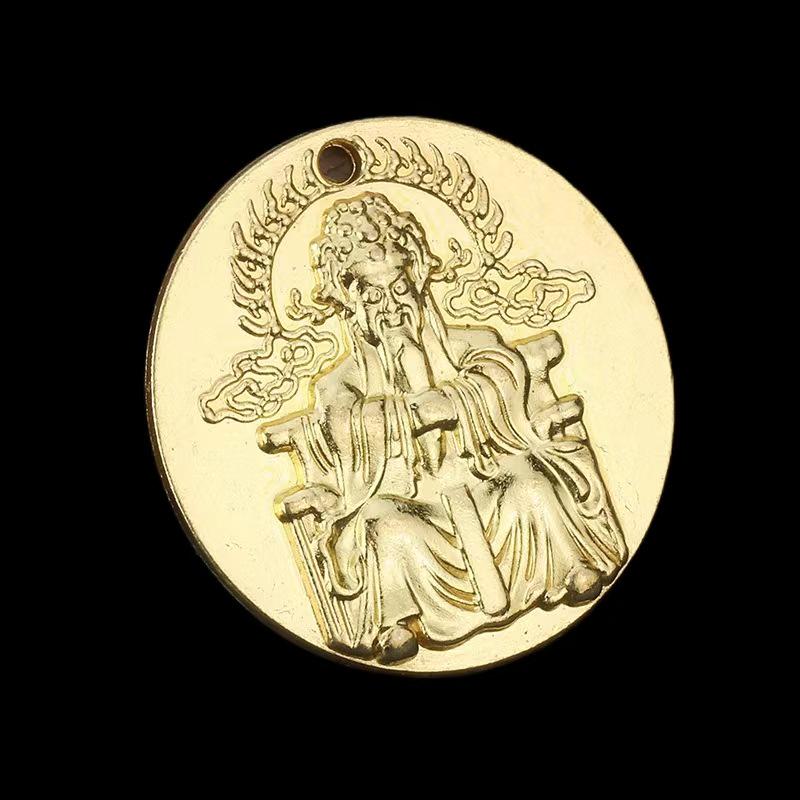 Nine Sons Wealth & Fortune Pendant: Eight Directions Prosperity & Noble Attraction Charm