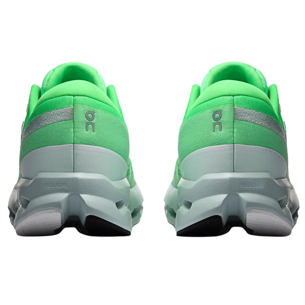 On Cloudsurfer 2 Sports Daily Wear Durable Breathable Lightweight Running Shoes Men Sneakers Green Silver 3MF10125166