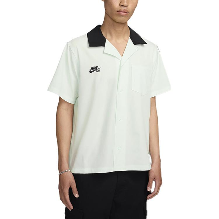 

Nike SB Olympics 2024 Agnostic Bowler Shirt Barely Green/Black Unisex Streetwear FZ4059394 XL