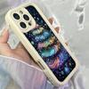JT176 Colorful Christmas Tree with Twinkling for iPhone 17 16 15 Pro Max Samsung S26 S25 Ultra A17 A16 A07 A56 Xiaomi 15T Redmi 15c 14C Soft TPU Case