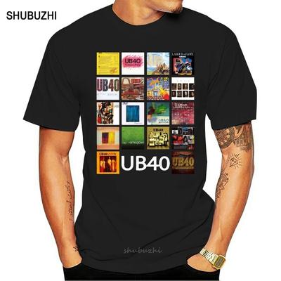 UB40 VERSCHILLENDE KLEUREN CREW NECK KORTE MOUW T-SHIRT Merk Katoen Herenkleding Mannelijk Slim Fit T-shirt Korte Mouw Basis Tops