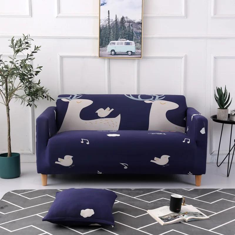 Universal All-inclusive Stretch Sofa Cover Combination Chaise Longue Three-seat Non-slip Sofa Cover Sofa Cover