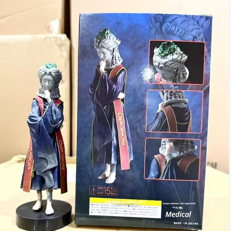 Hot- 17.5Cm Cartoon M Character Statue Game Npc Character Magic Lecturer Pvc Model Toy Ornaments Collection Gifts