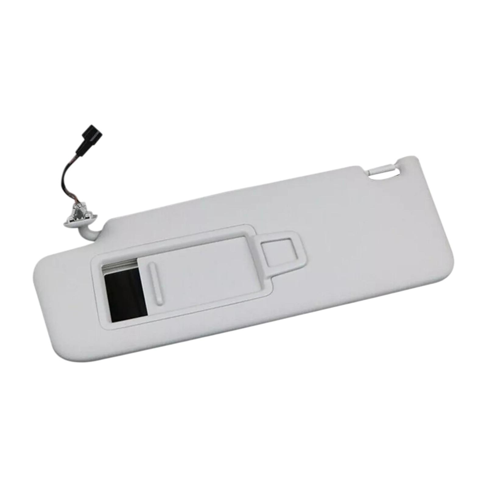 

Front Sun Visor with Makeup Mirror Easily Install Auto Interior Accessories for VW Golf Sports Van T-cross Passat B8 T-roc